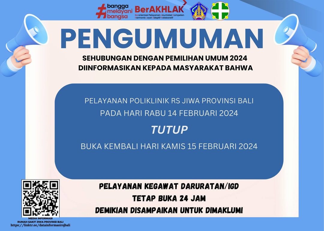 Sehubungan dengan pemilihan umum yang akan dilaksanakan pada tanggal 14 Februari 2024