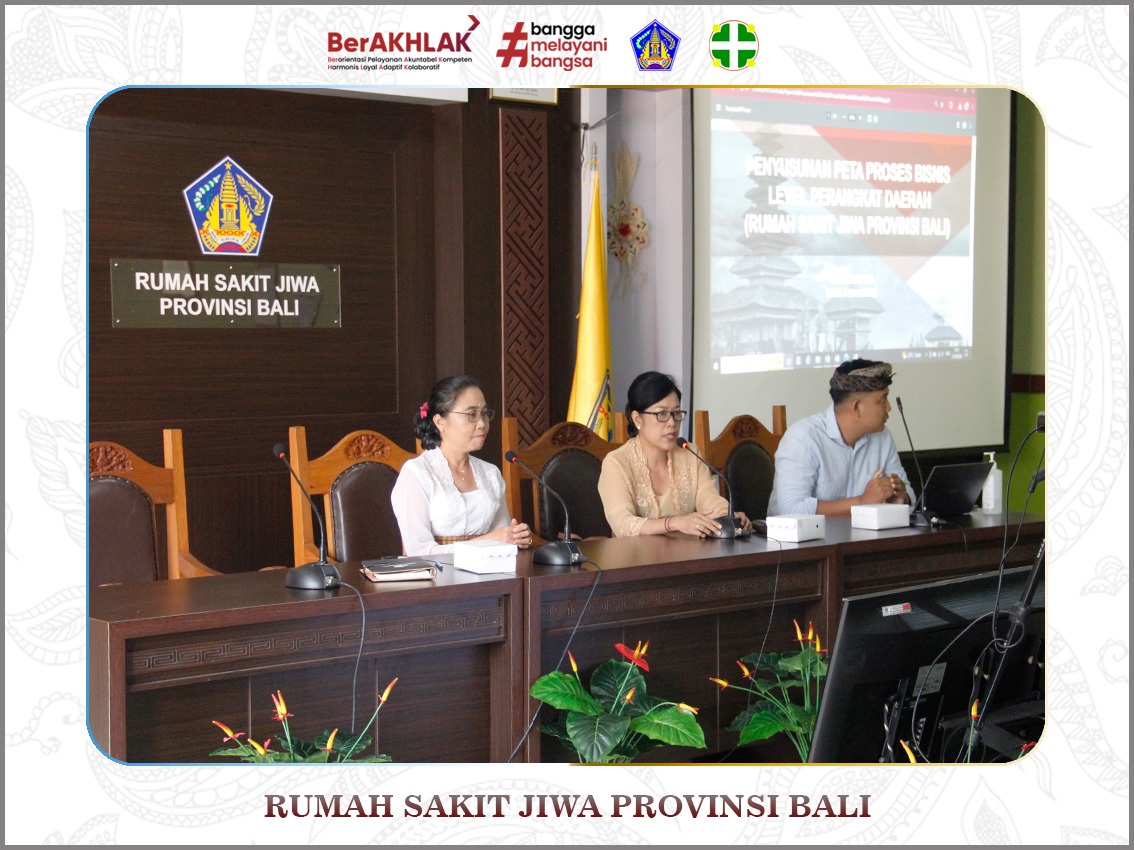 Bimbingan oleh Biro Organisasi Setda Provinsi Bali