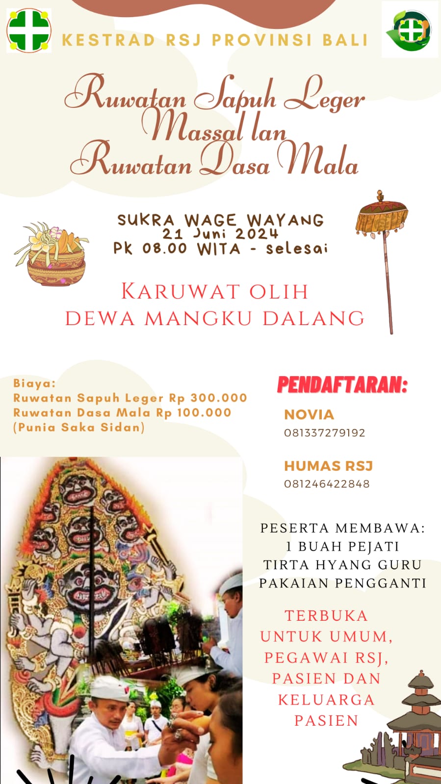 Ruwatan Sapuh Leger Massal lan Ruwatan Dasa Mala
