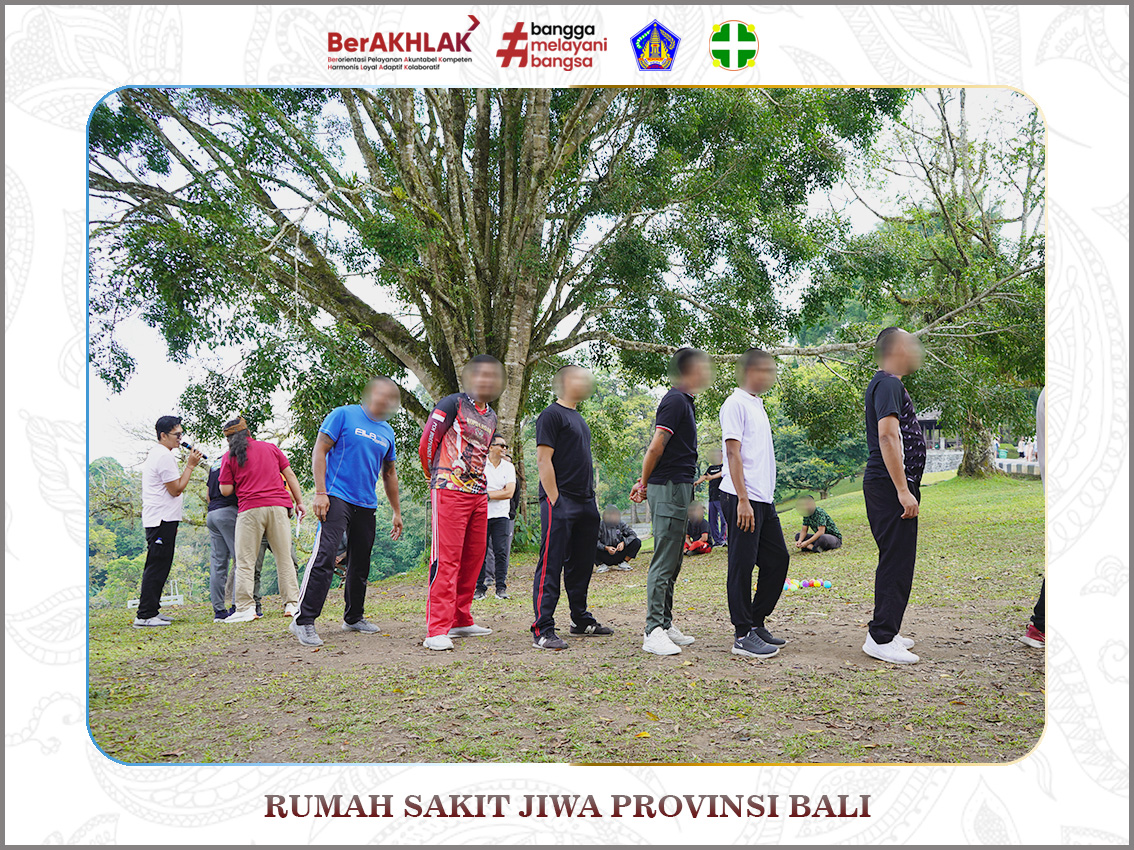 Kegiatan Rekreasi Residen Dharmawangsa Rumah Sakit Jiwa Provinsi Bali