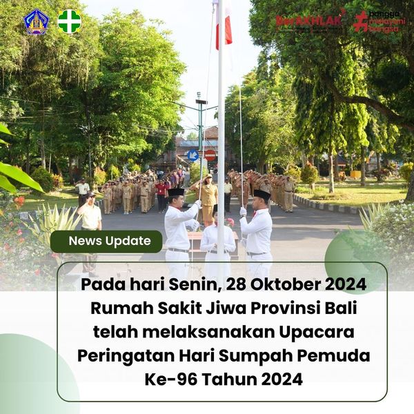 Upacara bendera dalam rangka Memperingati Hari Sumpah Pemuda yang Ke-96