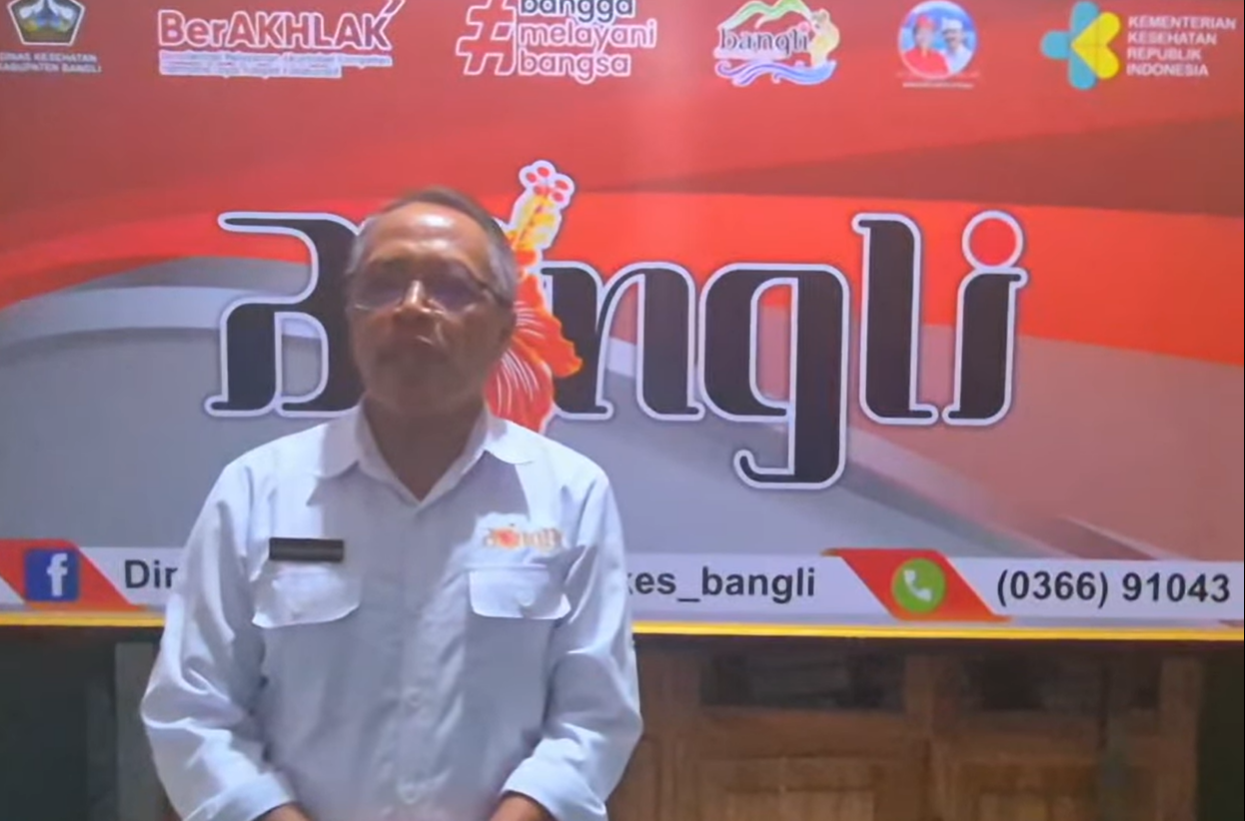 Terimakasih kami ucapkan kepada Dinas Kesehatan Kabupaten Bangli