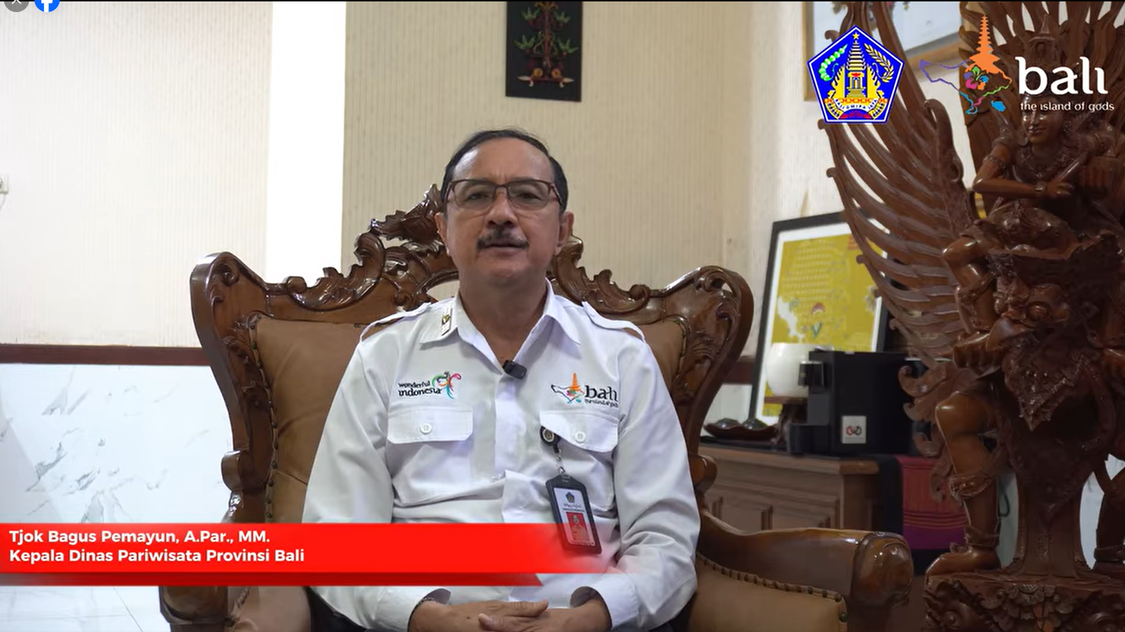 Terimakasih kami ucapkan kepada Dinas Pariwisata Provinsi Bali