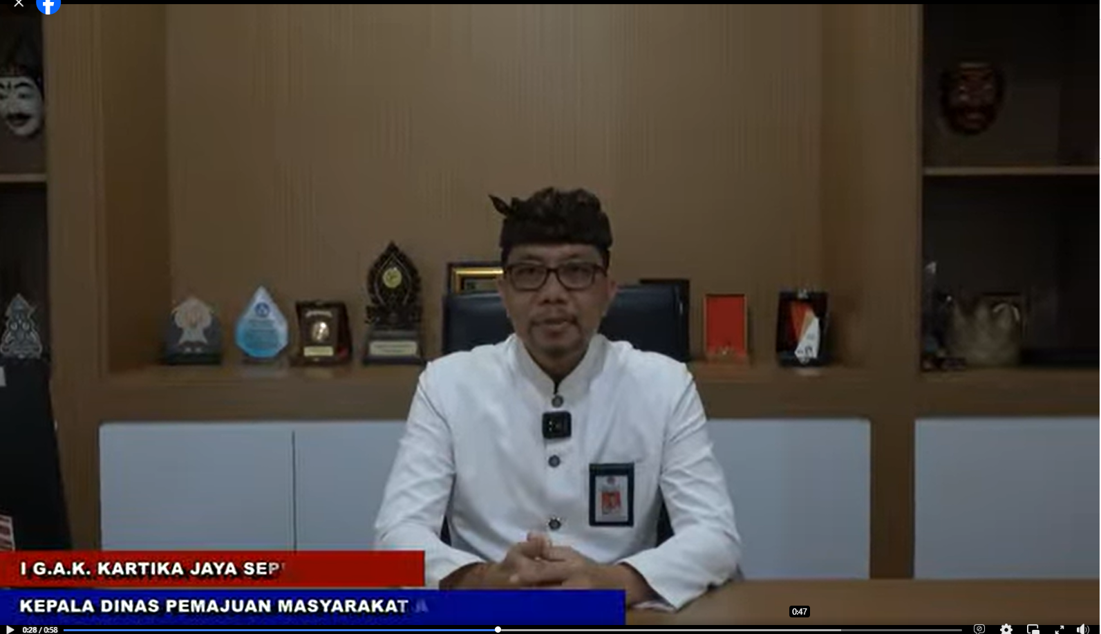 Terimakasih kami ucapkan kepada Dinas Pemajuan Masyarakat Adat Provinsi Bali
