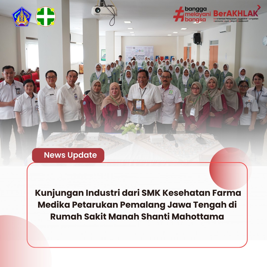 Kunjungan Industri dari SMK Kesehatan Farma Medika Petarukan Pemalang Jawa Tengah