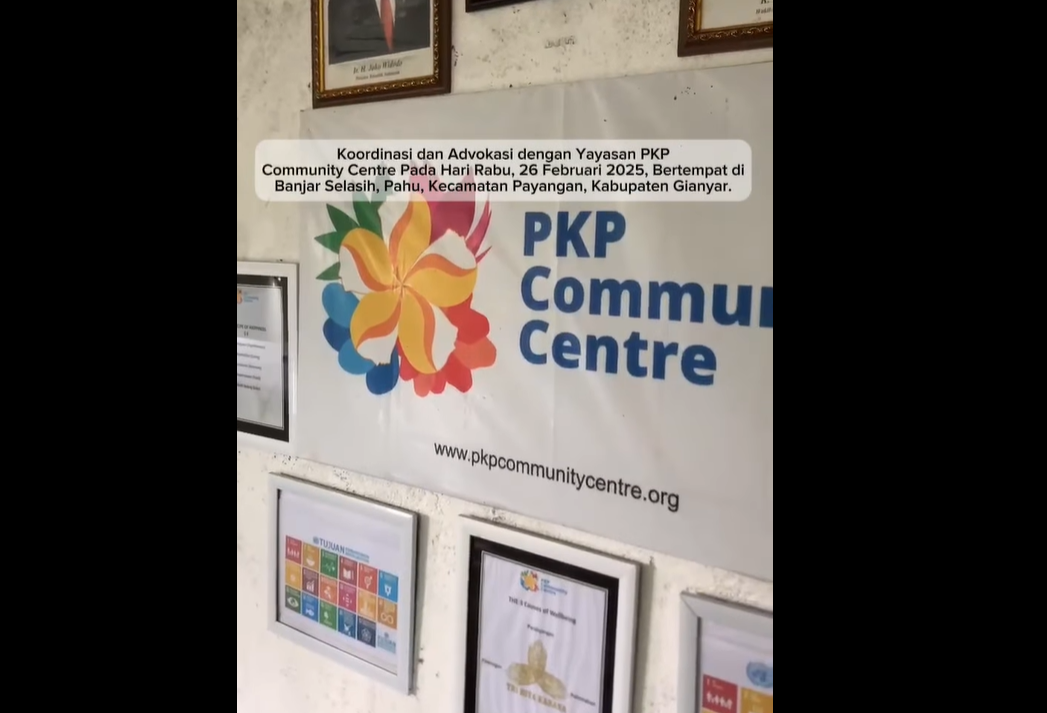 Koordinasi dan Advokasi dengan Yayasan PKP Community Centre