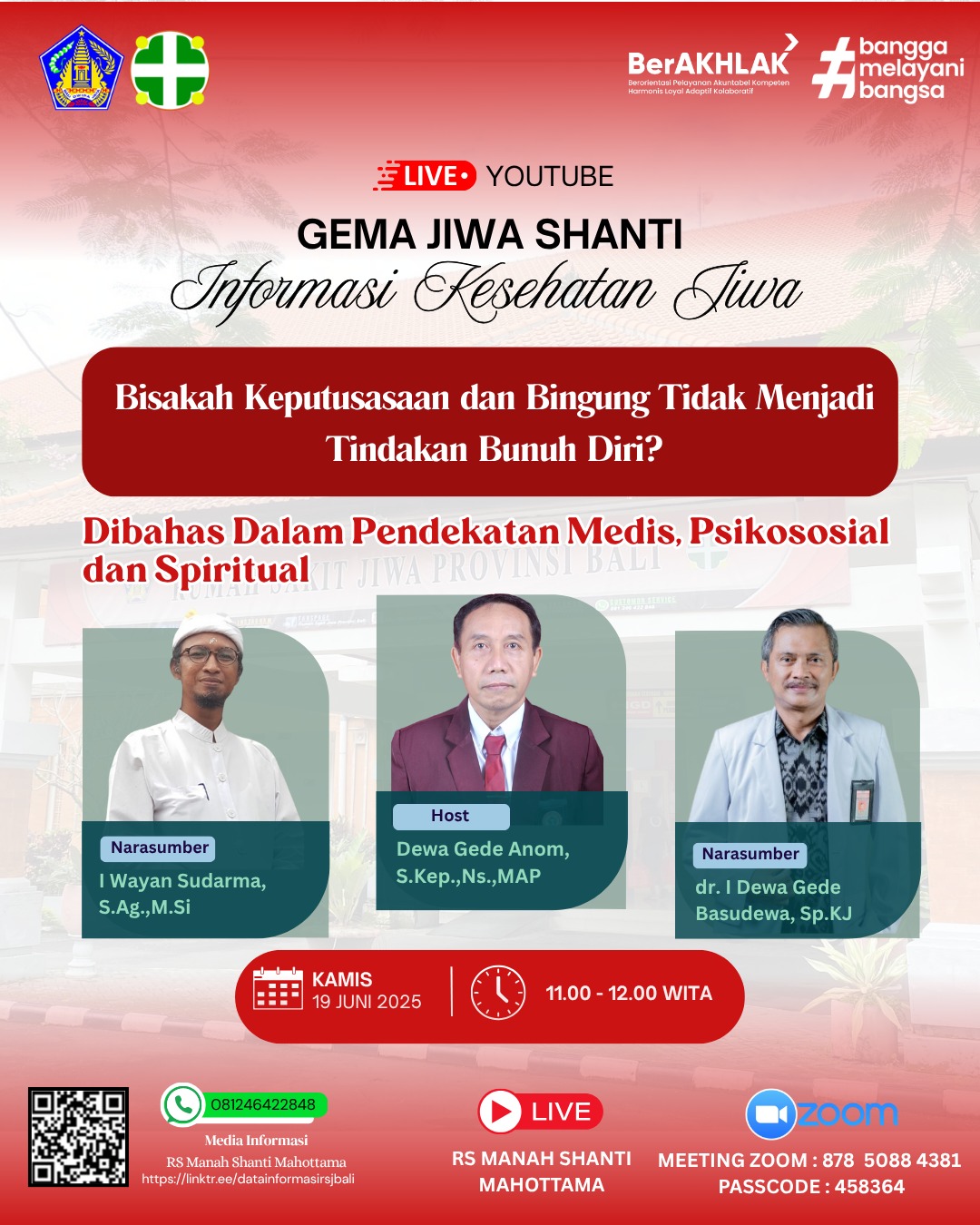 GEMA JIWA SHANTI RUMAH SAKIT MANAH SHANTI MAHOTTAMA