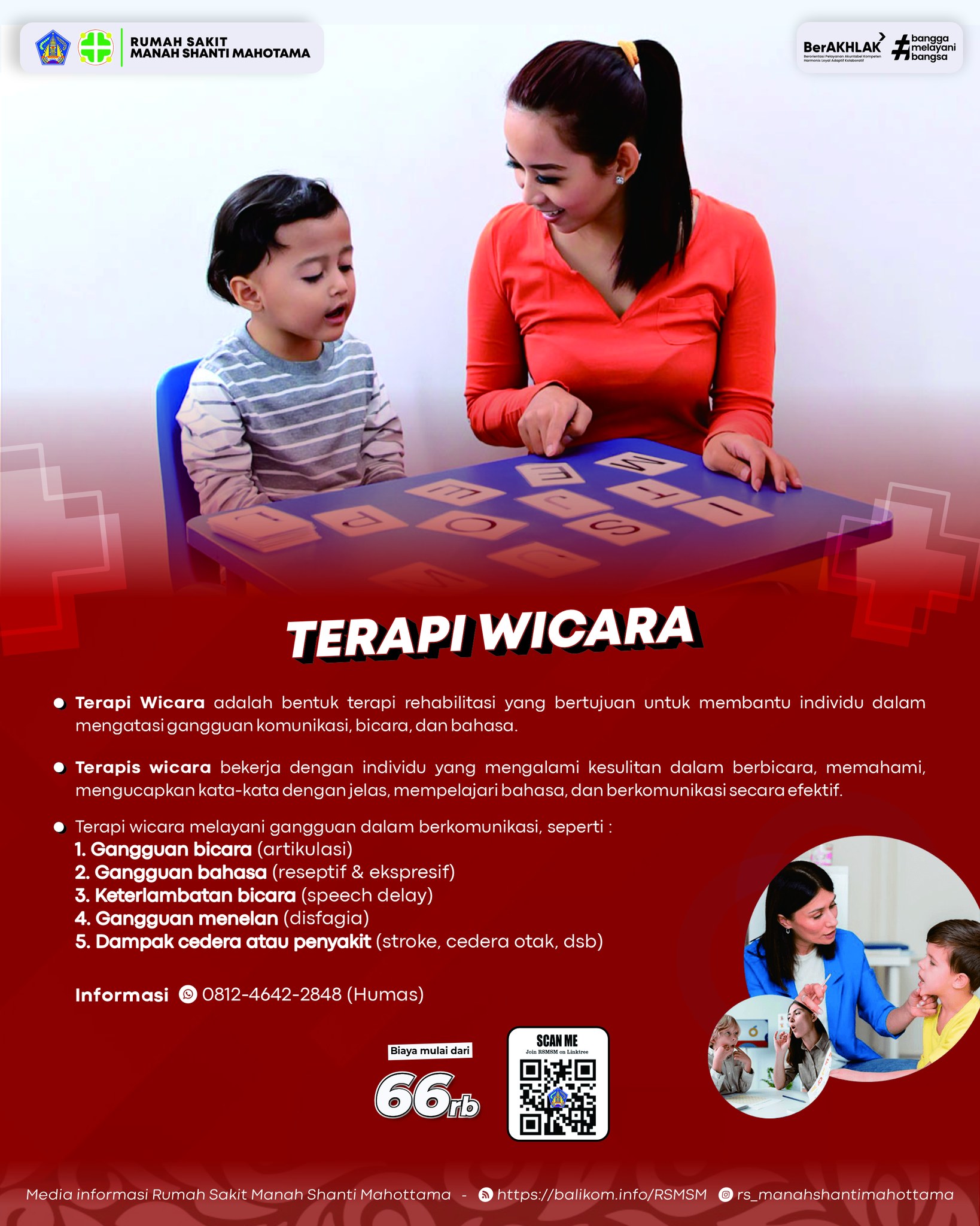 Layanan Terapi Wicara