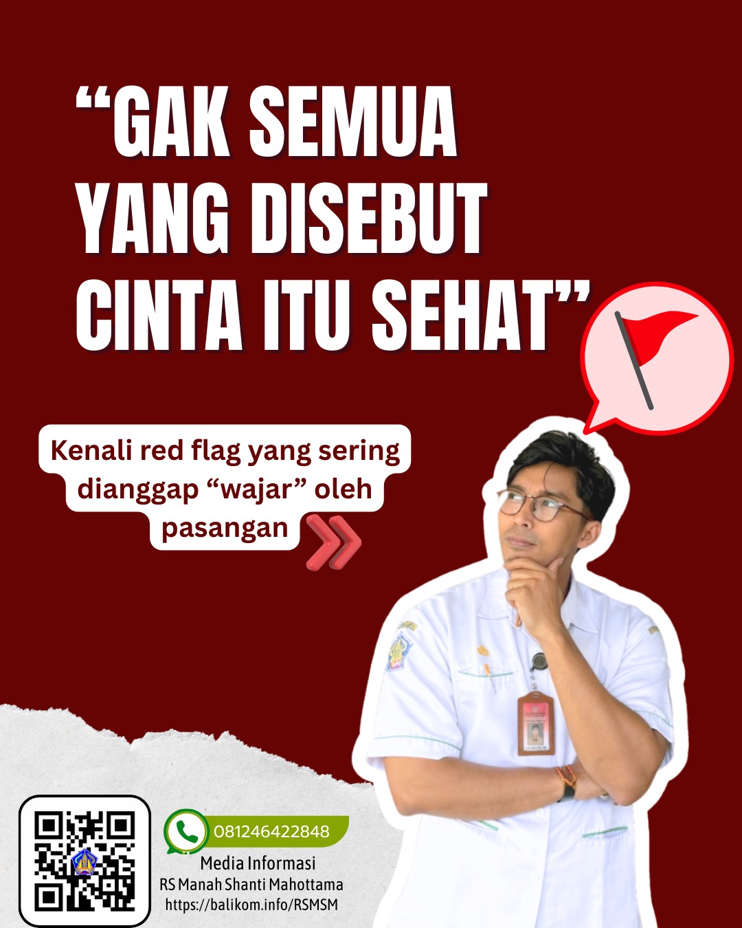 Gak semua yang disebut cinta itu sehat