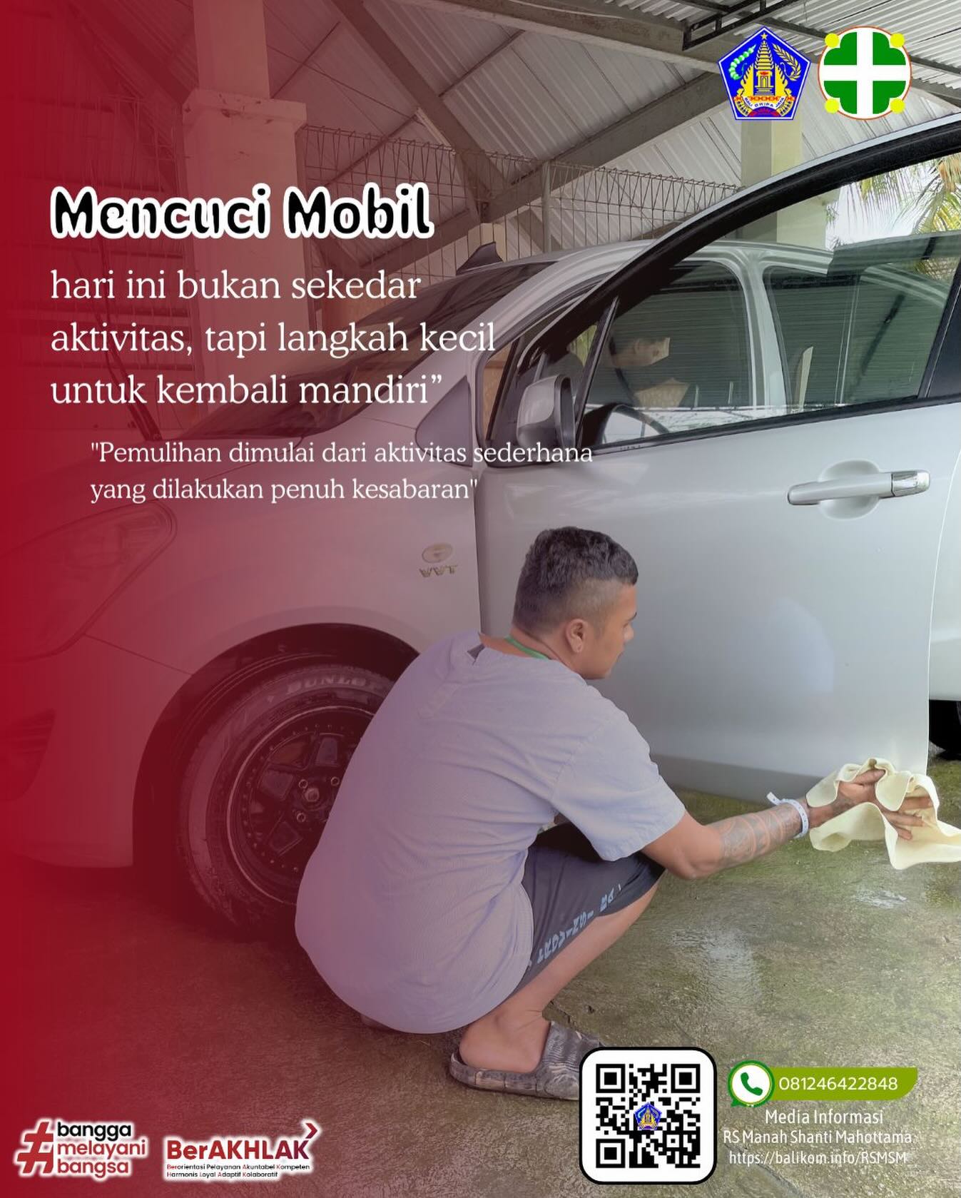 Proses pemulihan dan langkah kecil untuk kembali mandiri