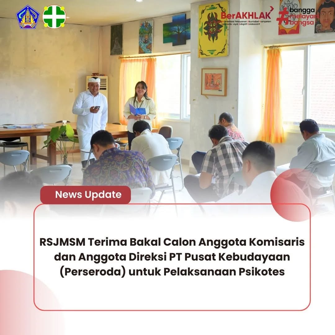 Psikotes di Klinik Psikologi RSJMSM