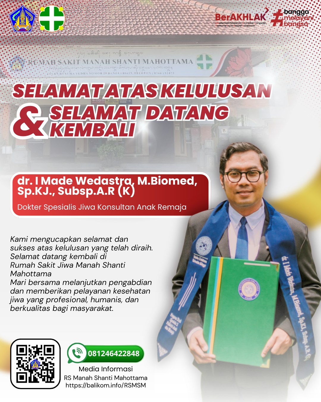 Selamat atas kelulusannya