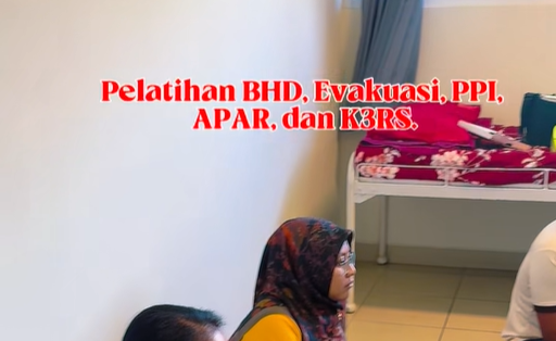 Pelatihan BHD, Evakuasi, PPI, APAR, dan K3RS