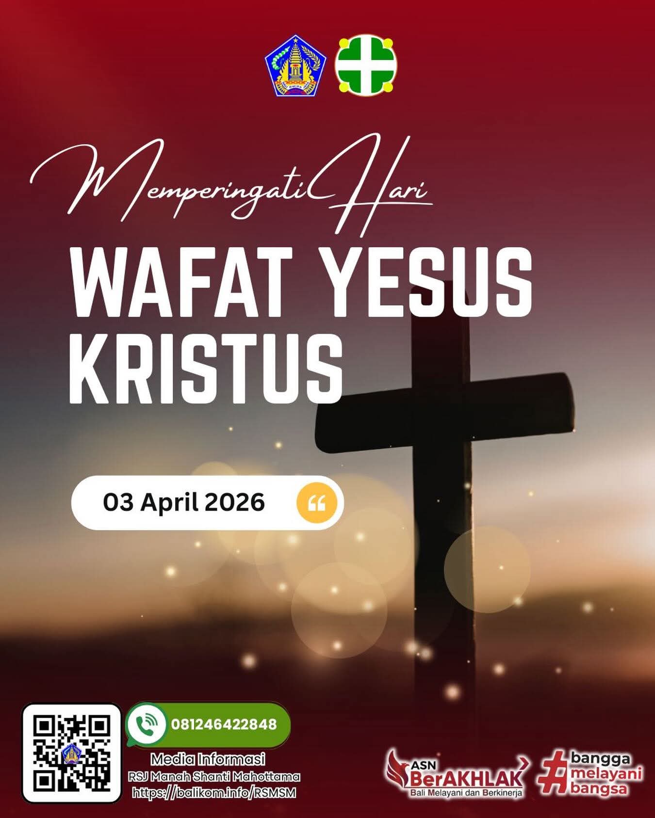 Memperingati hari wafatnya Yesus Kristus