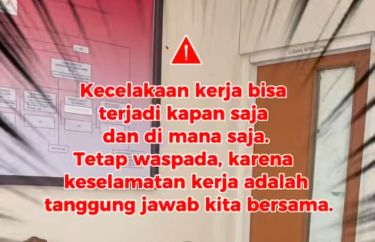 Keselamatan kerja bukan pilihan, melainkan kewajiban