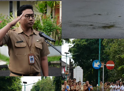 Apel rutin pagi di RSJ Manah Shanti Mahottama