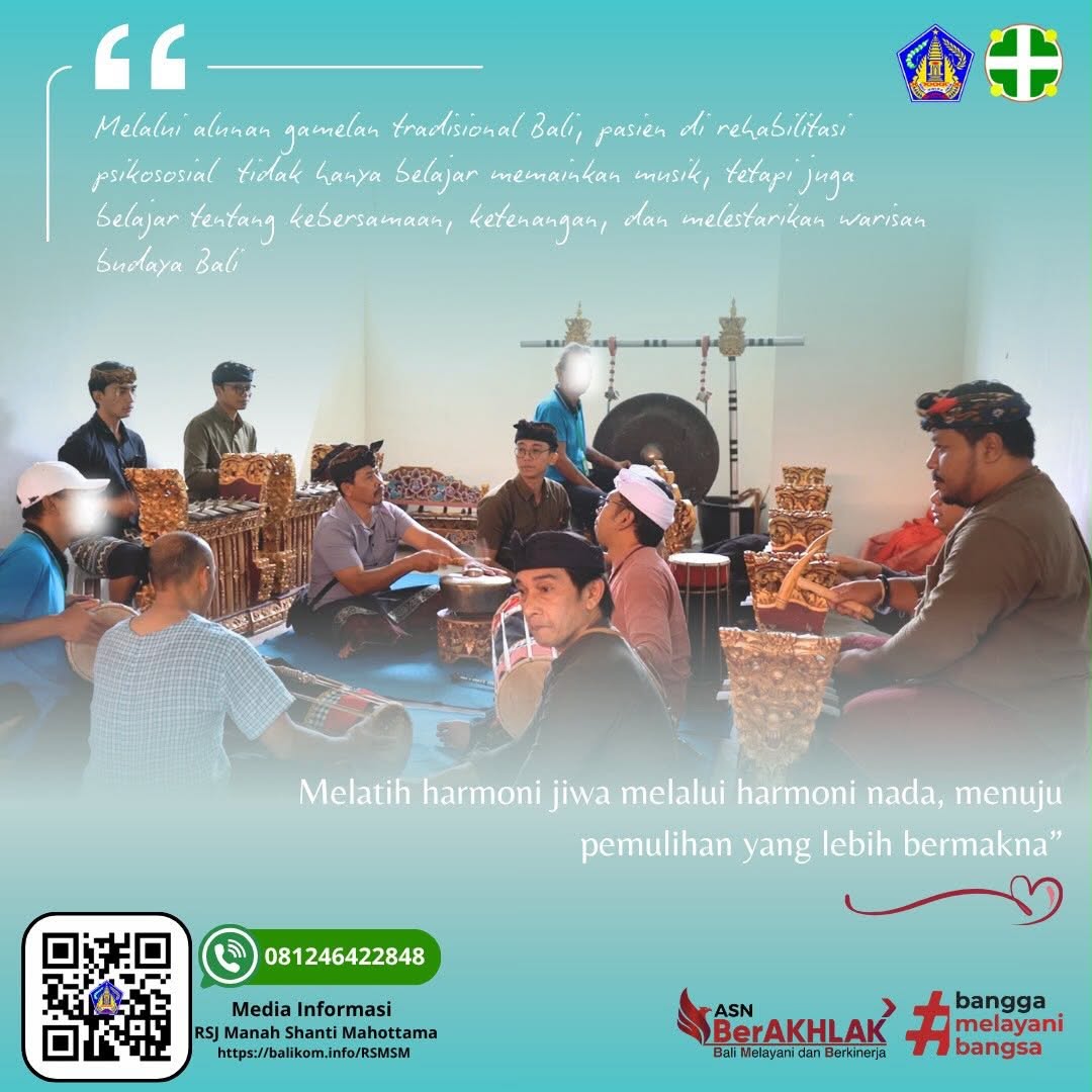 Melodi budaya, harmoni pemulihan