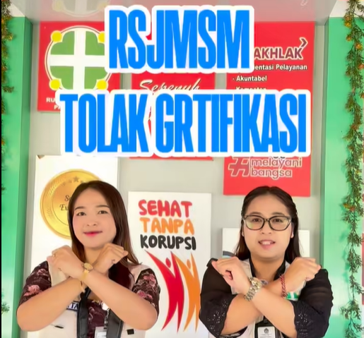 Pelayanan yang bersih, transparan, dan berintegritas.