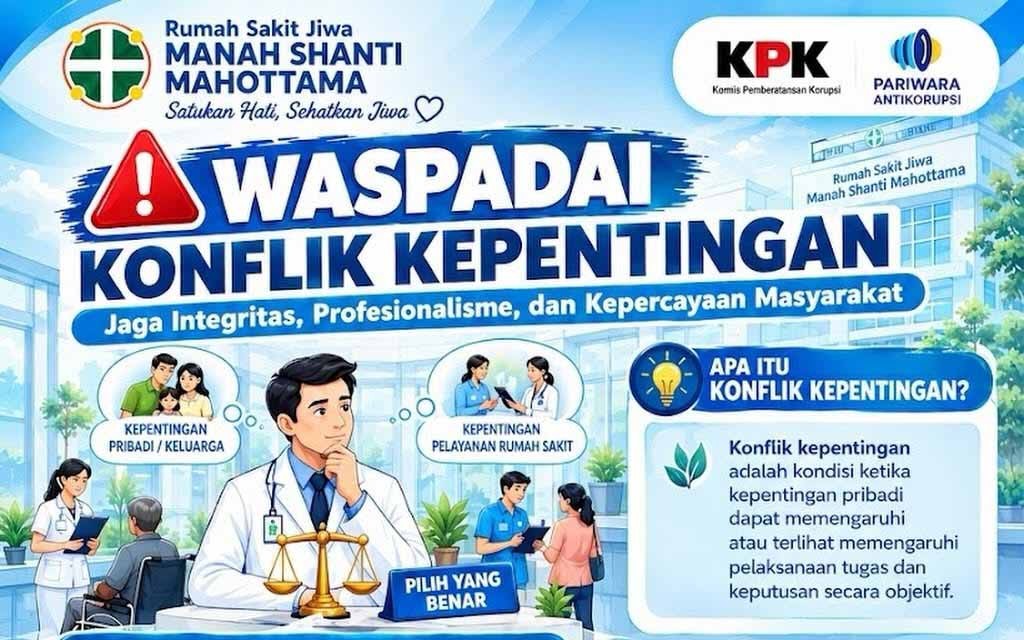 Waspadai konflik kepentingan!