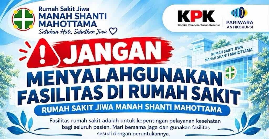 Mari hindari penyalahgunaan fasilitas demi kebaikan bersama.