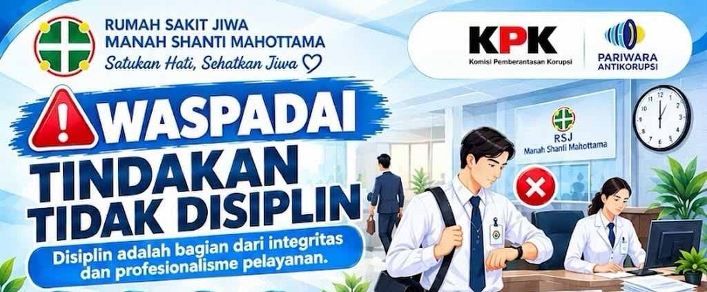 Kedisiplinan adalah kunci dari pelayanan kesehatan yang profesional dan berintegritas.