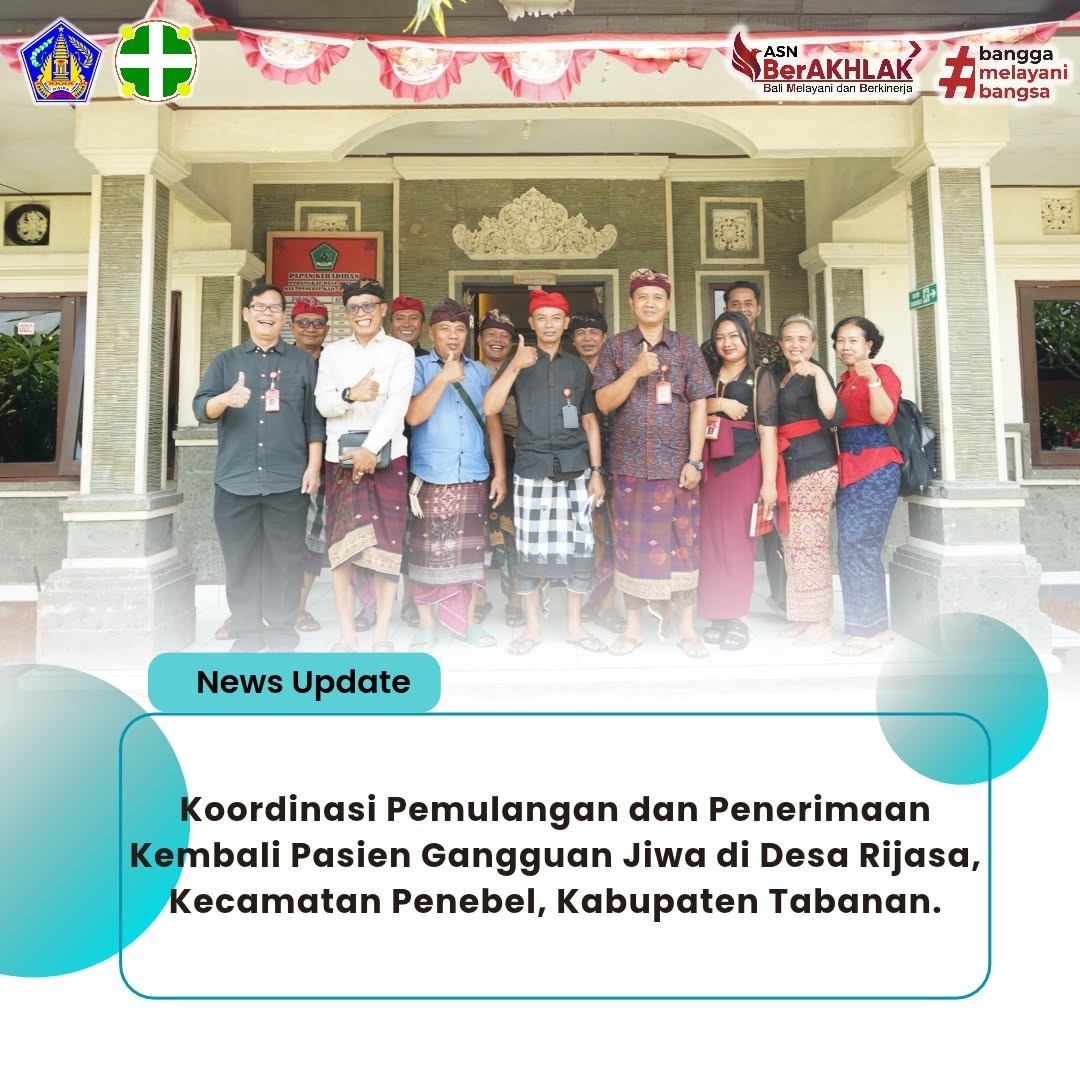 Pertemuan Koordinasi Pemulangan dan Penerimaan Kembali Pasien Gangguan Jiwa