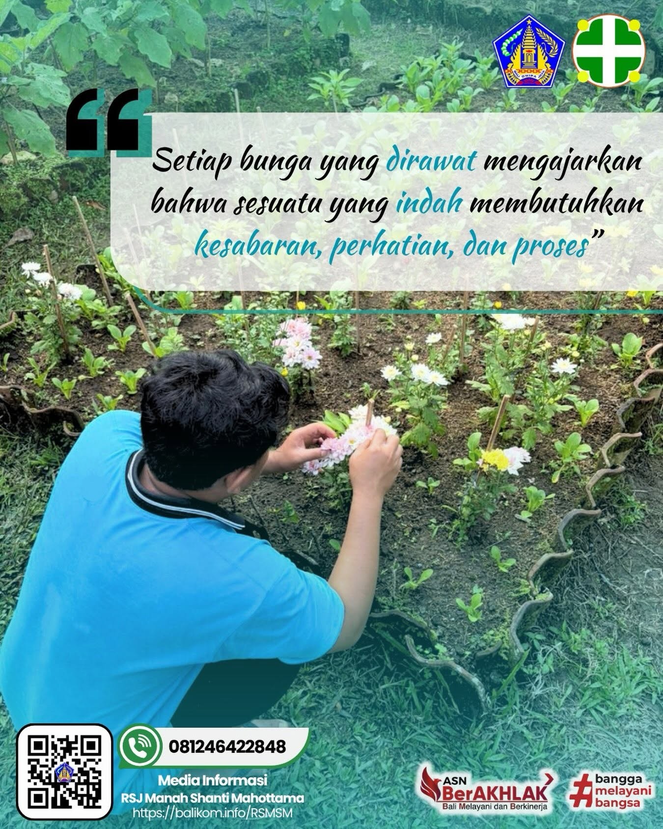 sesuatu yang indah membutuhkan kesabaran, perhatian, dan proses