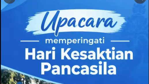 Upacara Memperingati Hari Kesaktian Pancasila