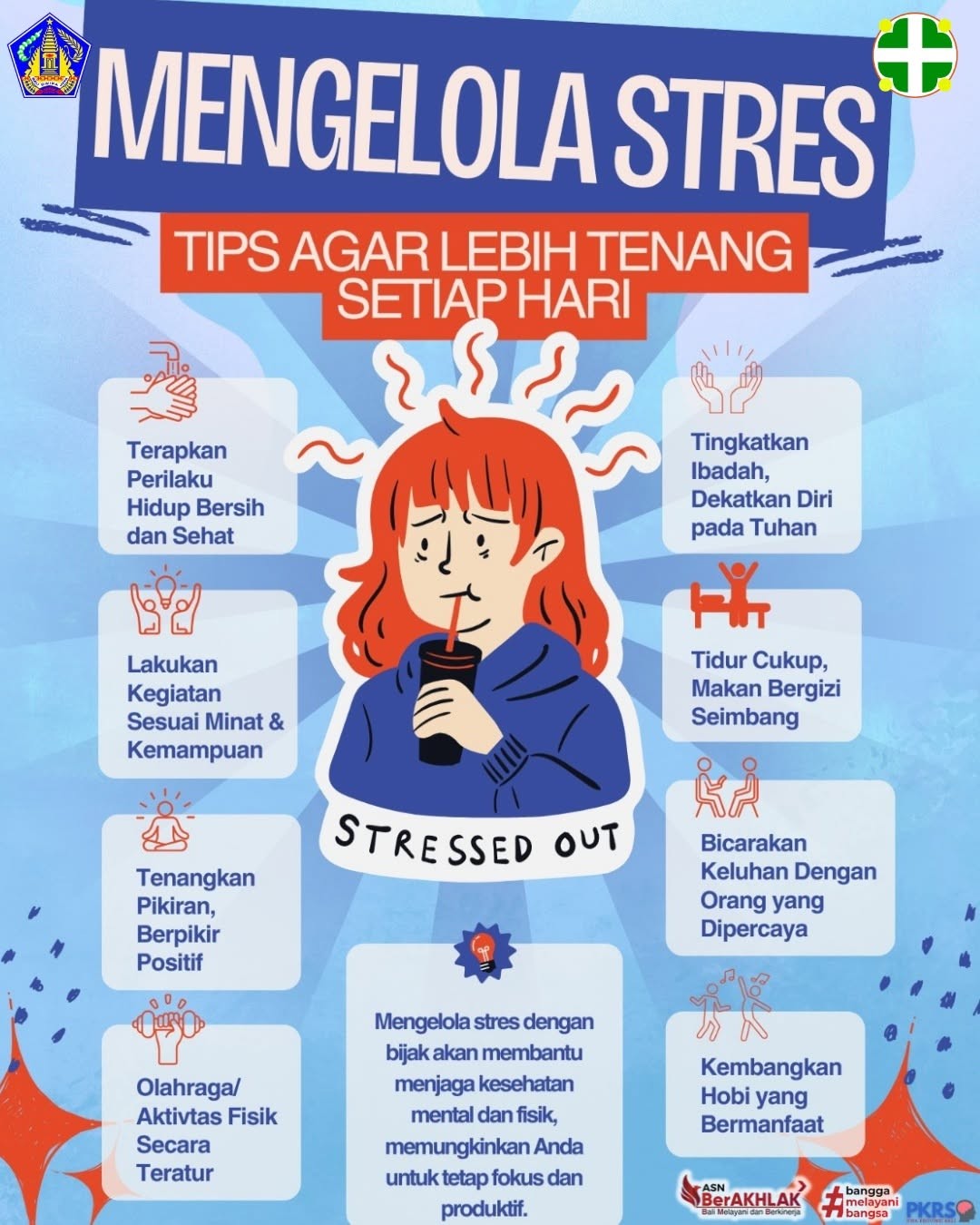 MENGELOLA STRES, MENJAGA KESEHATAN JIWA