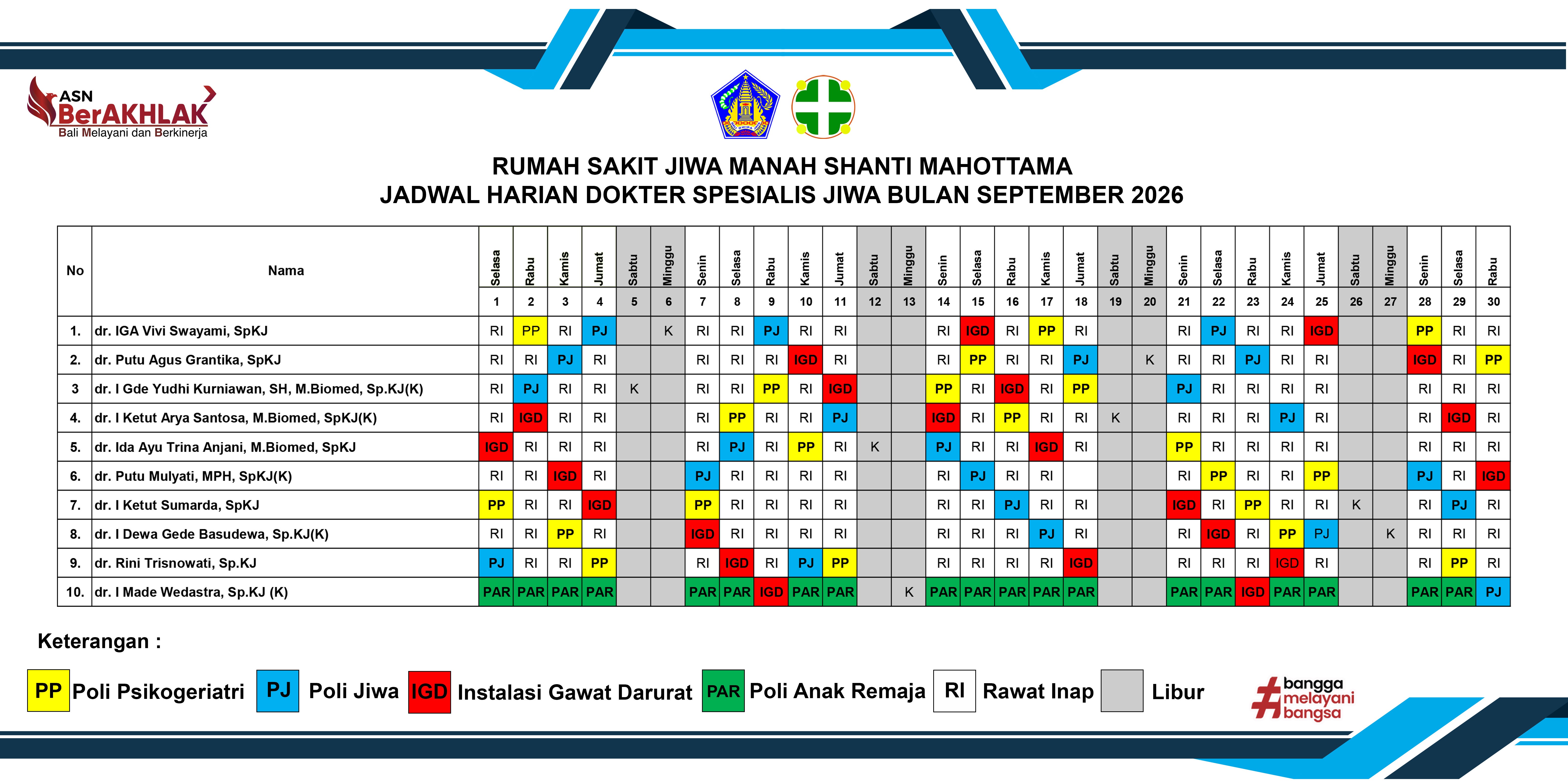 09 JADWAL HARIAN SEPTEMBER 2026