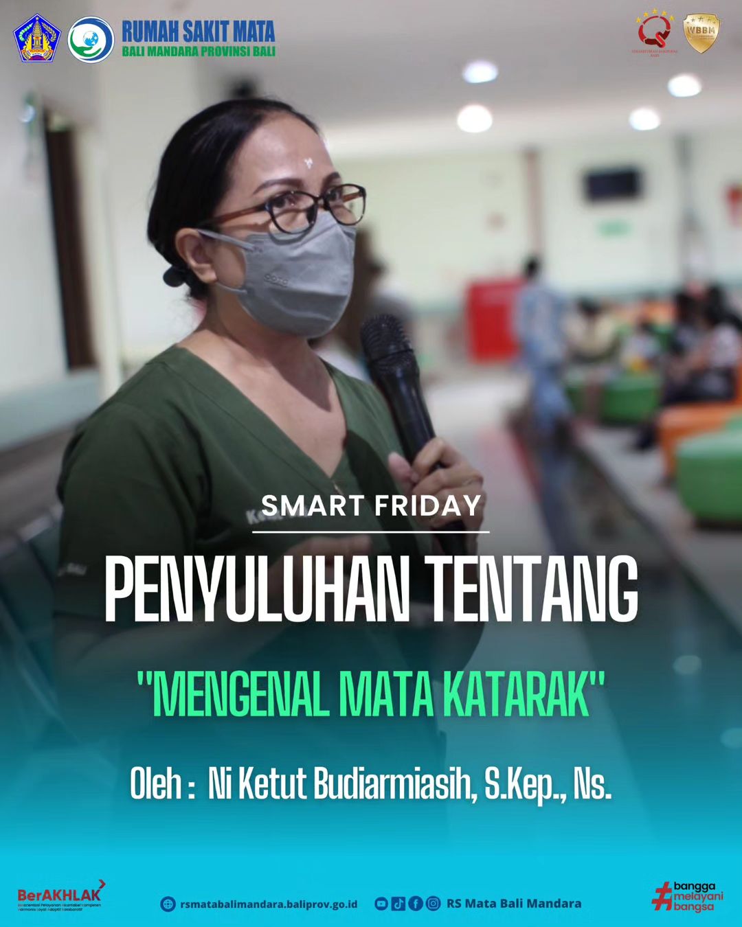 Penyuluhan Smart Friday dengan Topik Mengenal Mata Merah