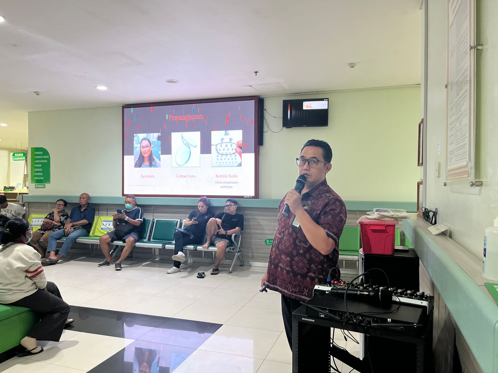 Kegiatan Penyuluhan Smart Friday dengan topik “Deteksi Awal Kelainan Refraksi”