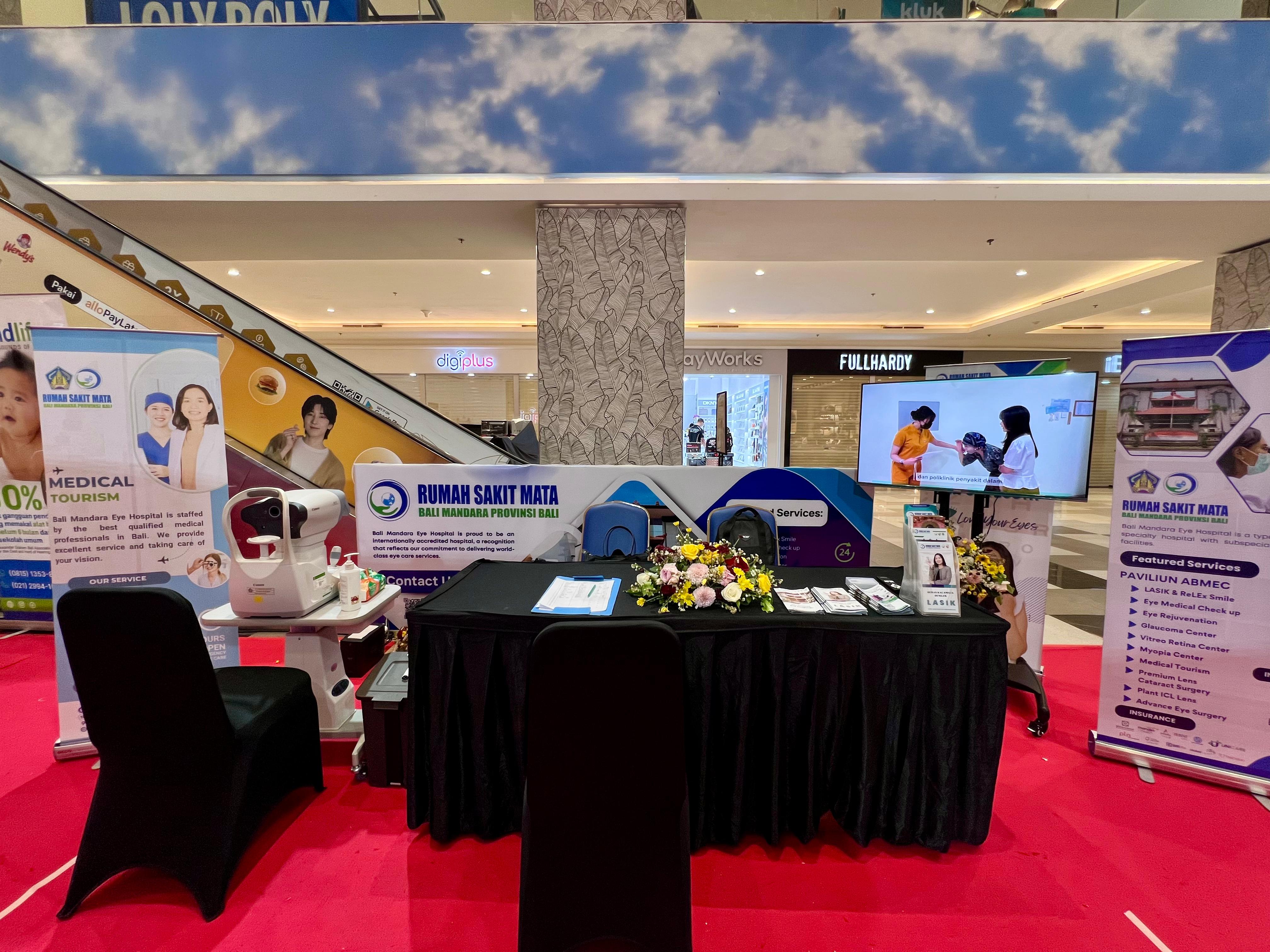 RS Mata Bali Mandara Ikuti Kegiatan “The 10th Health and Beauty Expo” di Trans Studio Mall Bali