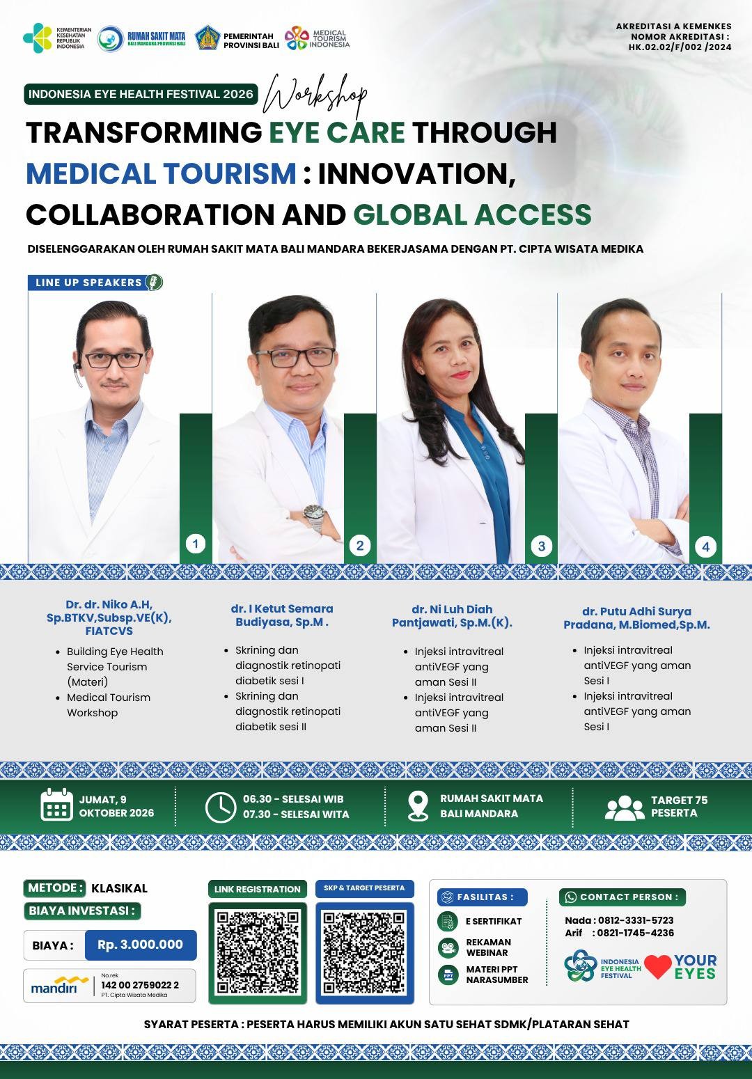 Workshop: Transforming Eye Care Through Medical Tourism