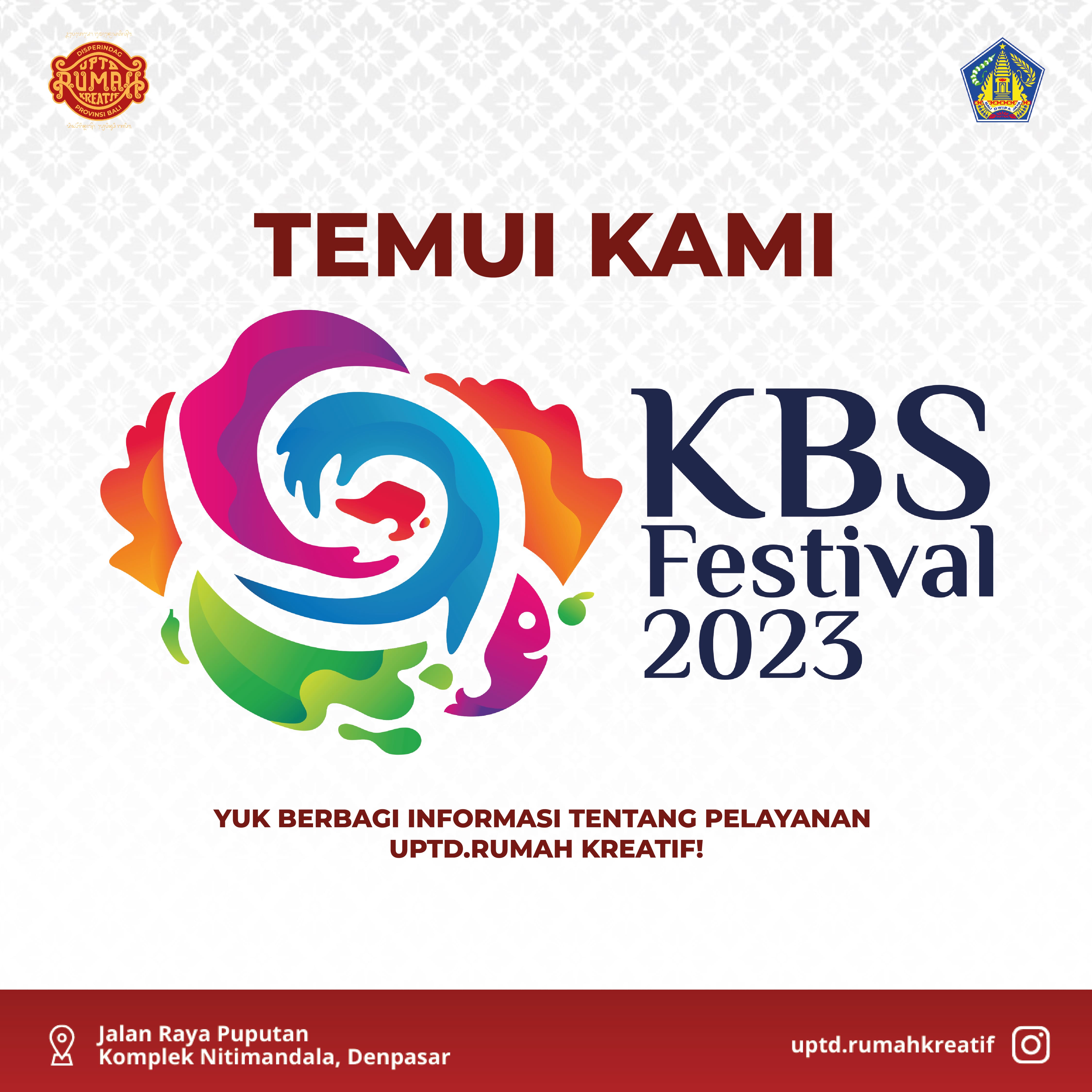 Kunjungi kami di KBS Festival - Booth B4!