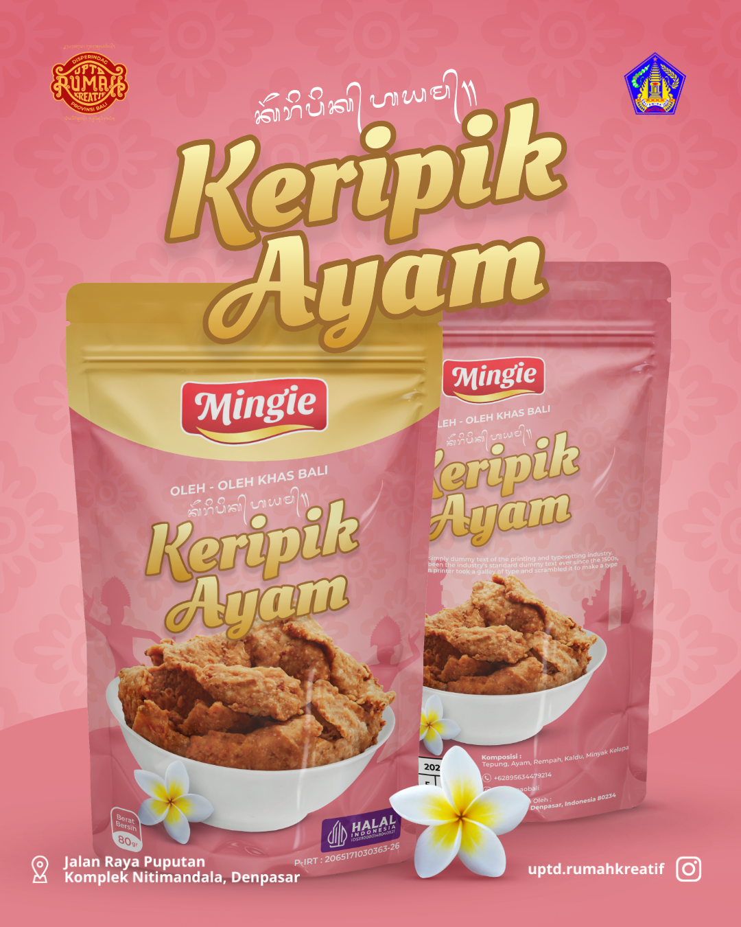 Fasilitasi Desain Kemasan Mingie