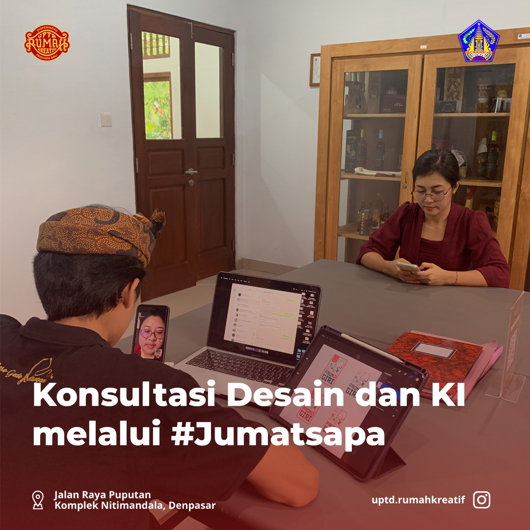 Konsultasi Design & HKI melalui Program Jumat Sapa