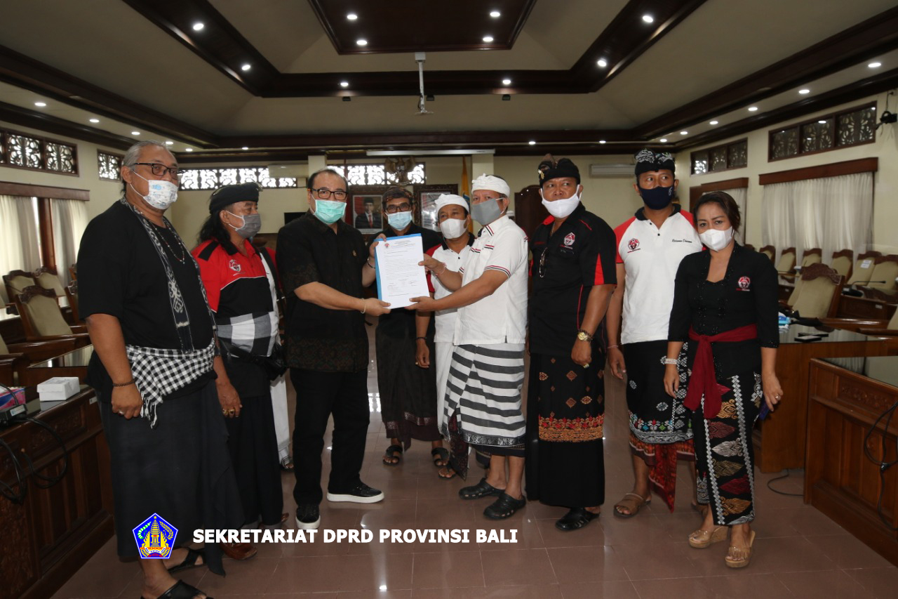 Pimpinan DPRD Provinsi Bali Terima Audiensi Pusat Koordinasi Hindu Indonesia