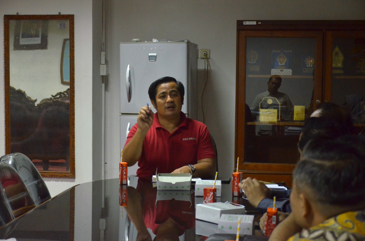 Kasubag TU, Kepeg, Humas Protokol Terima Kunker Komisi A DPRD Jatim dan Sekretariat DPRD Pasuruan