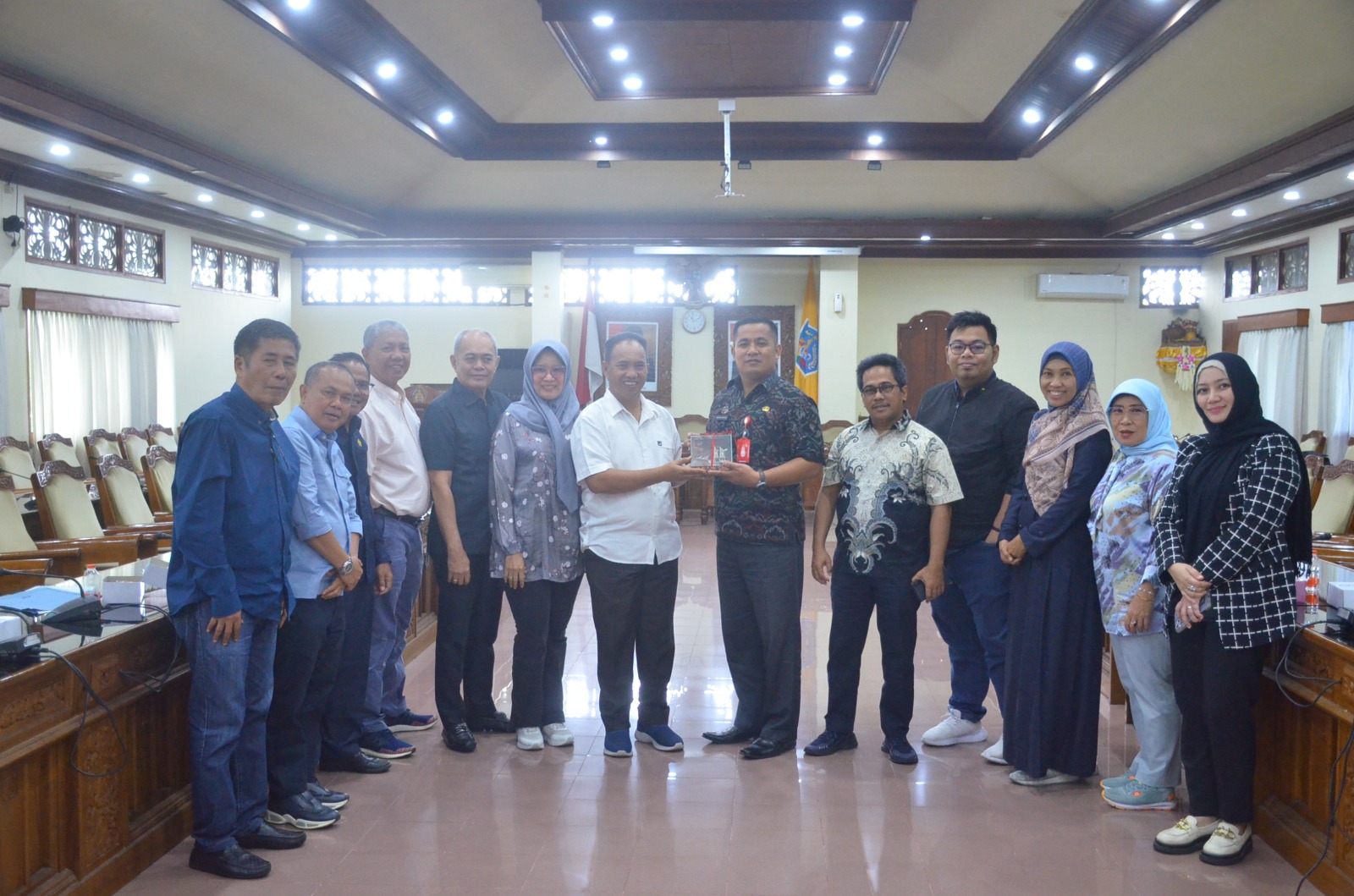 Setwan DPRD Bali Terima Kunker Banmus DPRD Sulsel