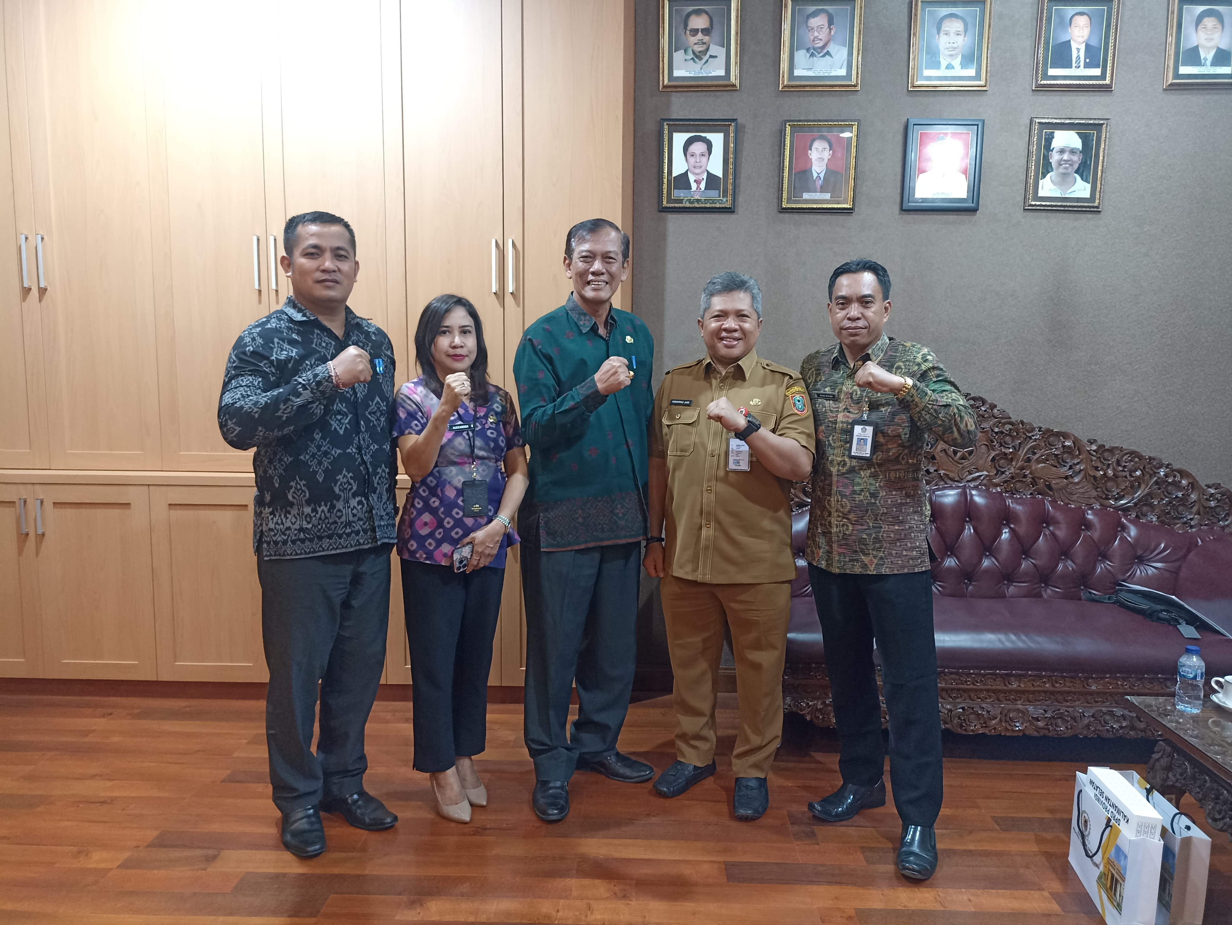 Sekwan DPRD Bali Terima Kunjungan Kerja DPRD Kalimantan Selatan