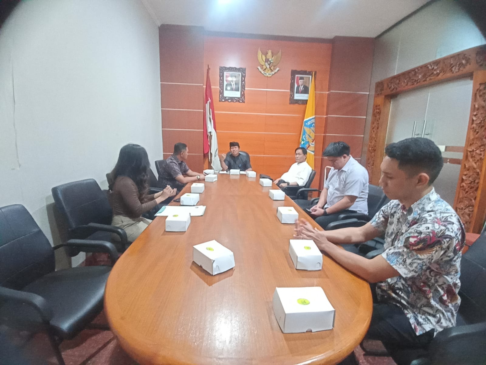 Setwan DPRD Bali Menerima Kunjungan Kerja DPRD Provinsi Sulawesi Utara