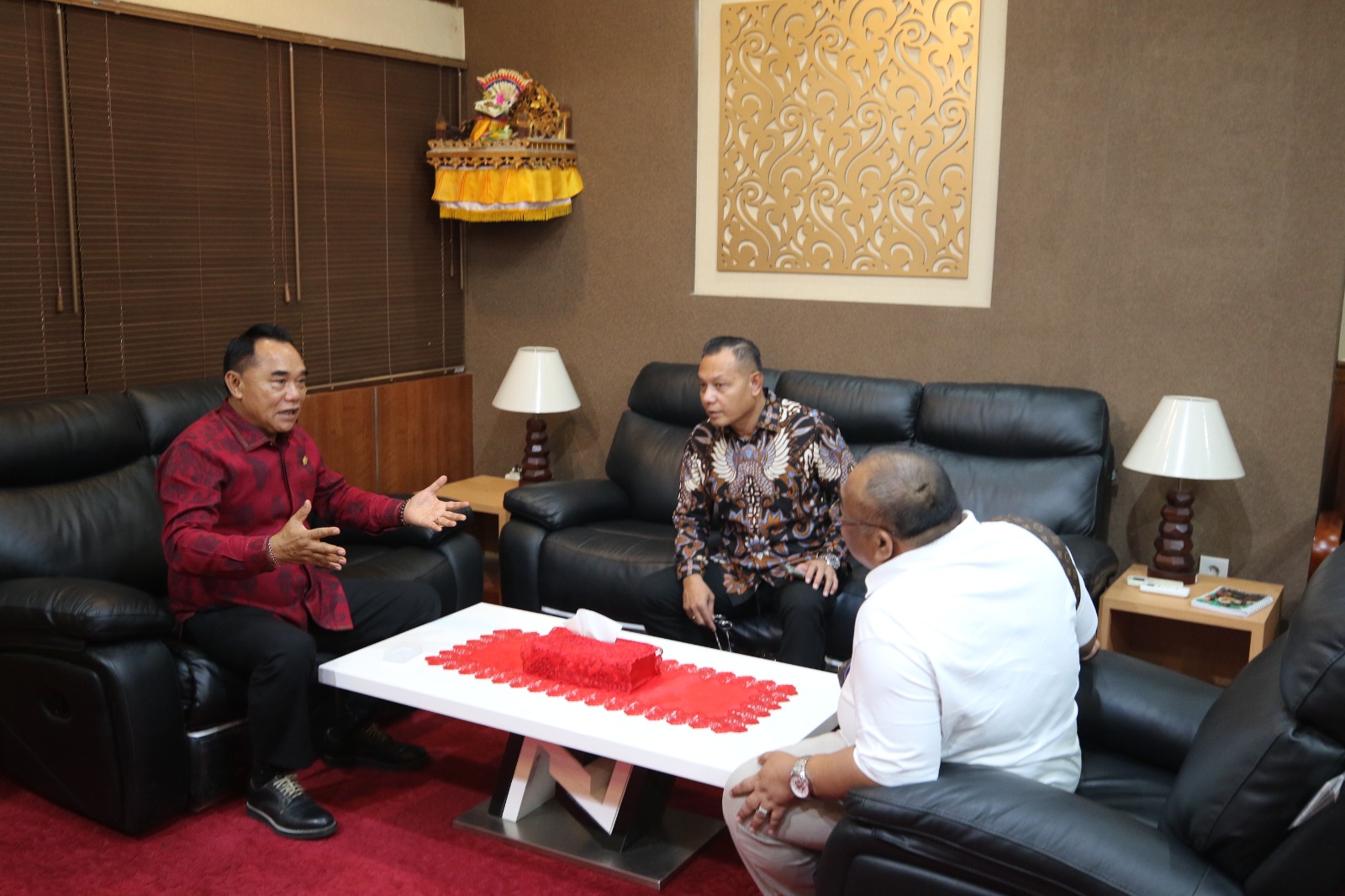 Ketua DPRD Bali Manerima Wakil Ketua DPRD DIY