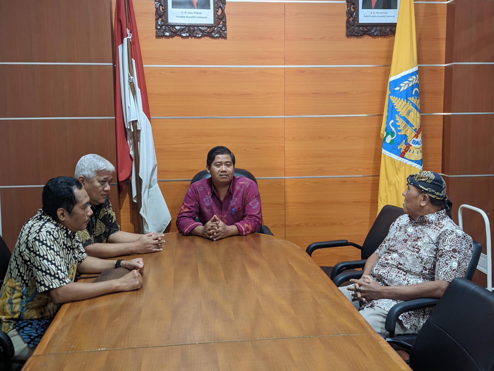 Setwan DPRD Bali Menerima DPRD Kota Mojokerto
