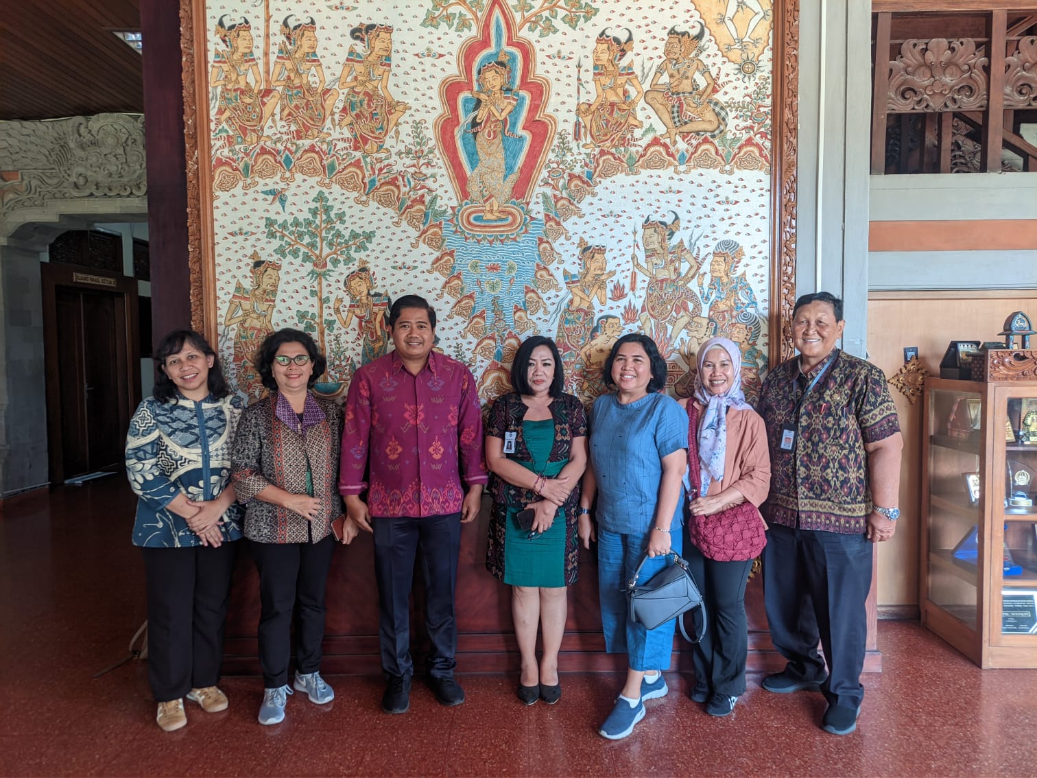 Kabag Keuangan DPRD Bali Menerima Setwan DKI Jakarta