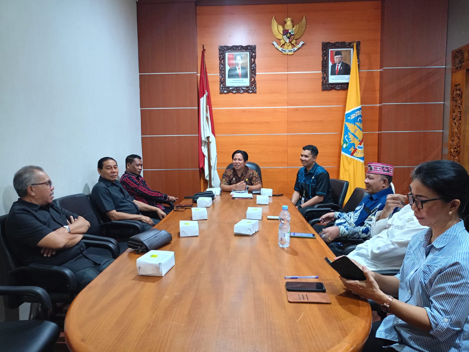 Setwan DPRD Bali Terima Kunjungan Kerja Bapemperda DPRD NTT