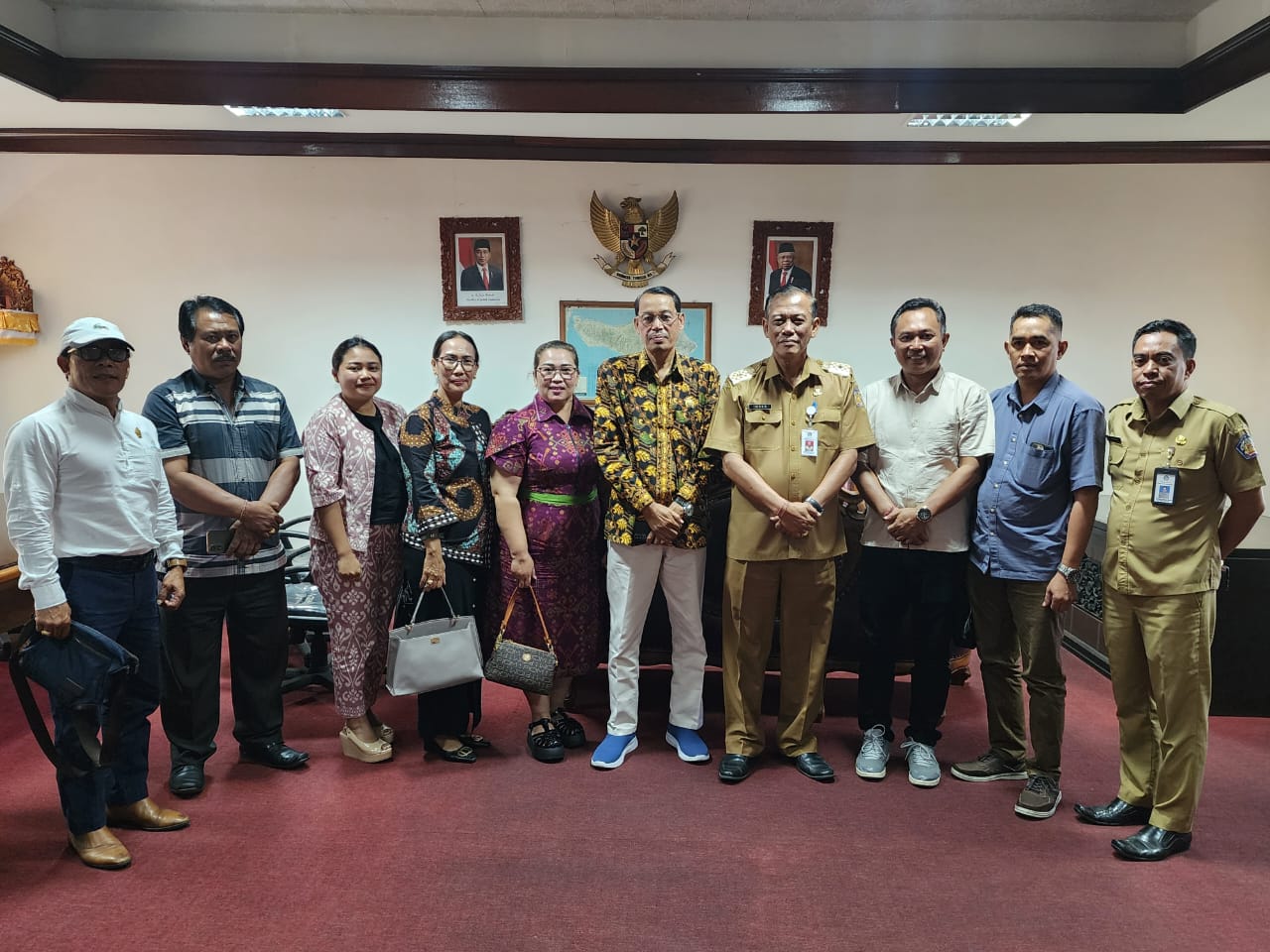 Sekretaris DPRD Bali Menerima Kunjungan Kerja DPRD Bangli