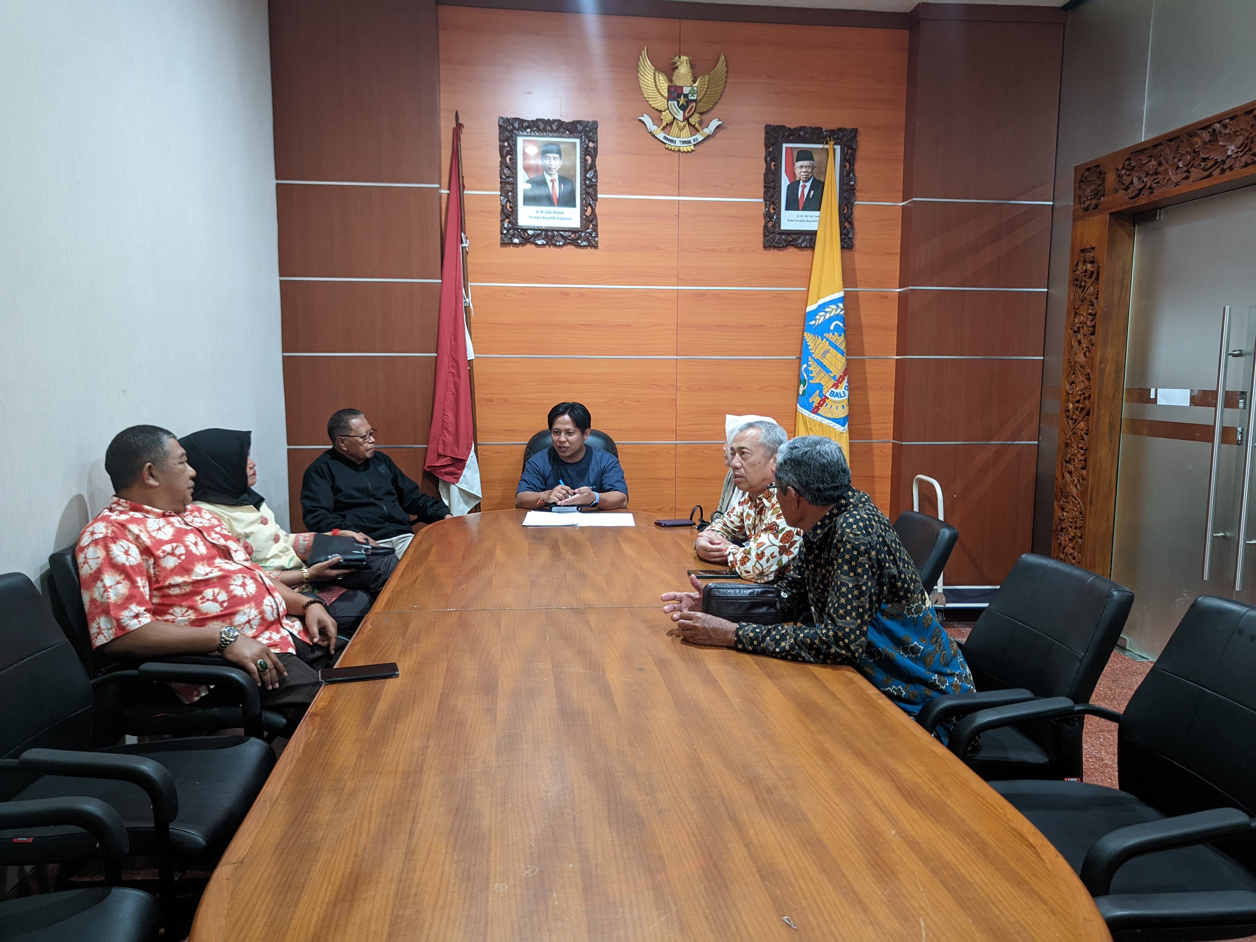 Setwan Bali Menerima BK DPRD Kabupaten Bandung