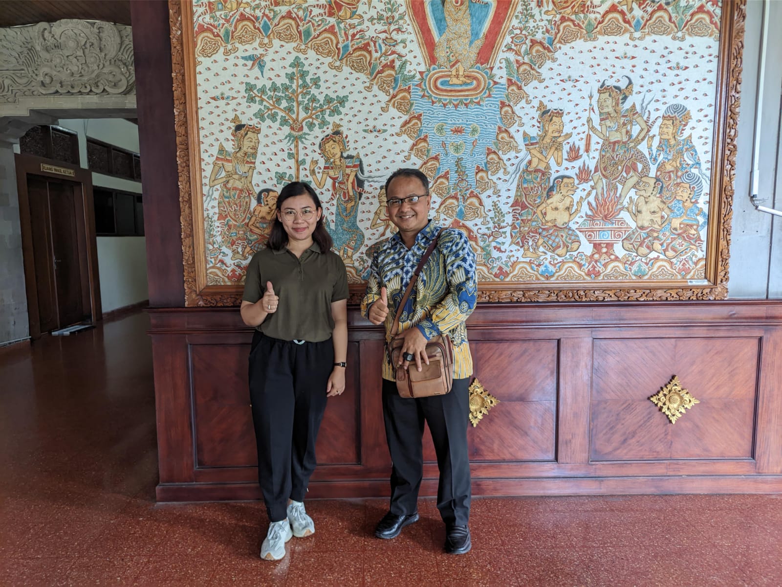Setwan Bali Menerima DPRD Provinsi Sumatera Barat
