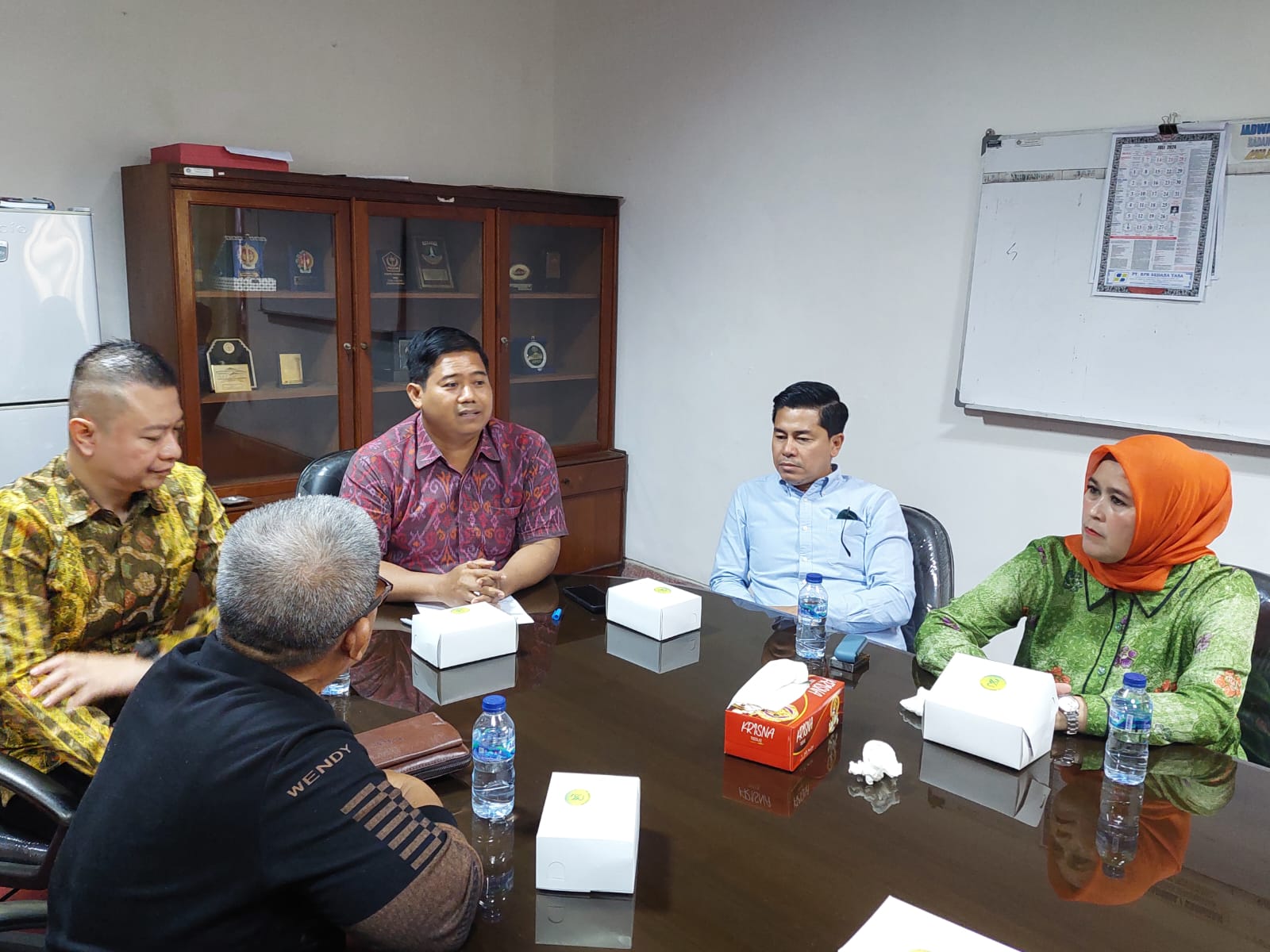 Setwan Bali Terima Komisi II DPRD Kota Sukabumi